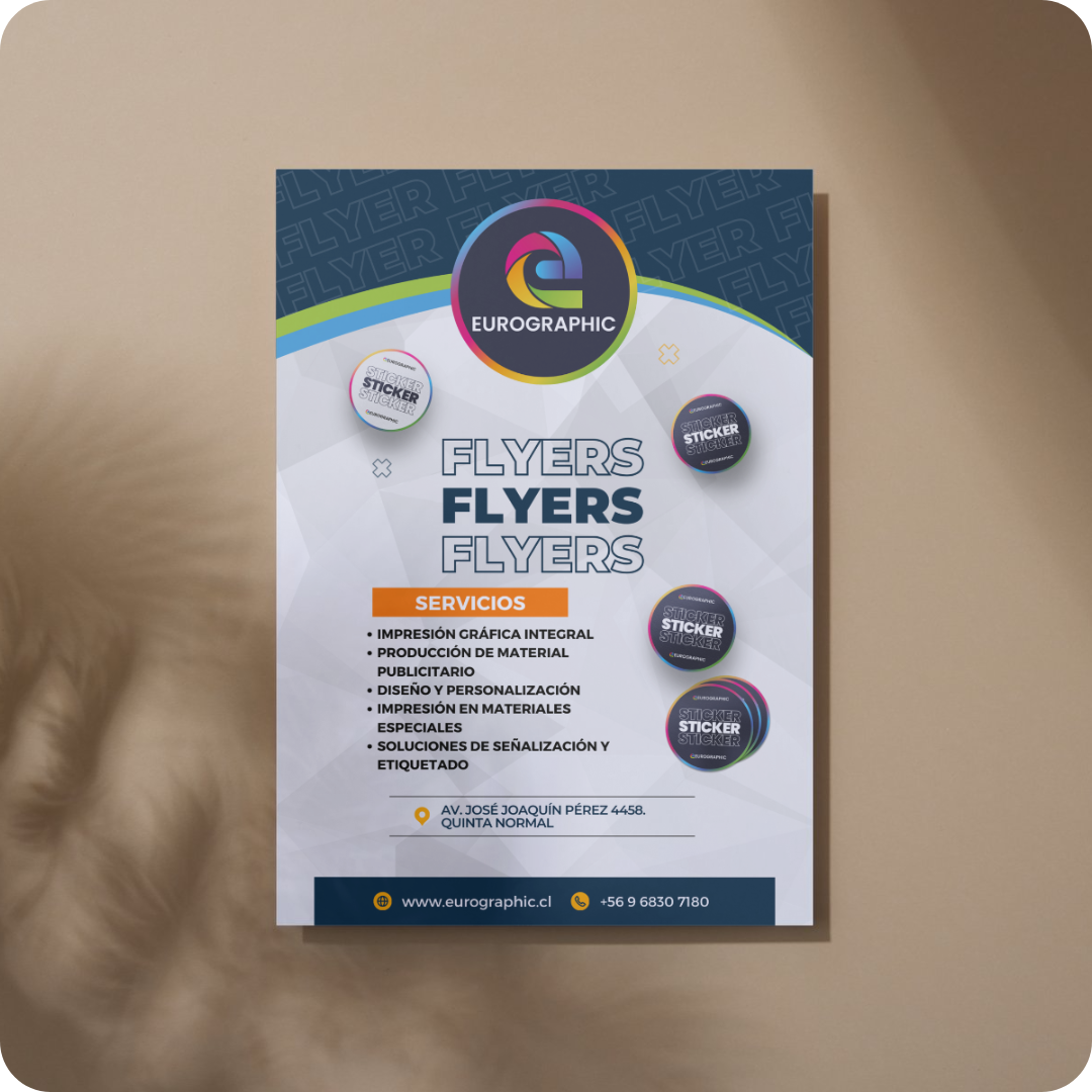 Flyers o Folletos Publicitarios - Eurographic.cl