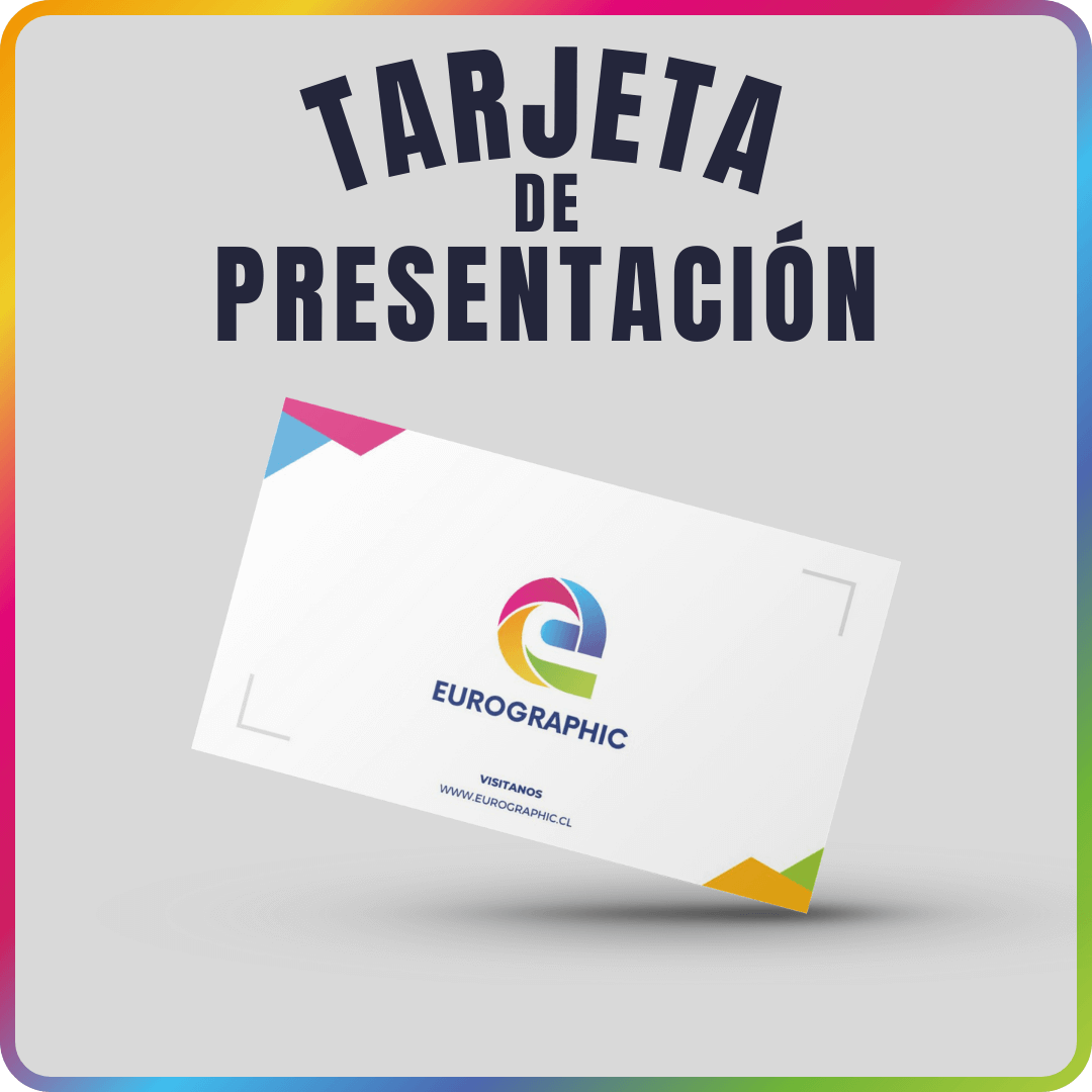 Tarjeta de Presentación Clásica - Eurographic.cl