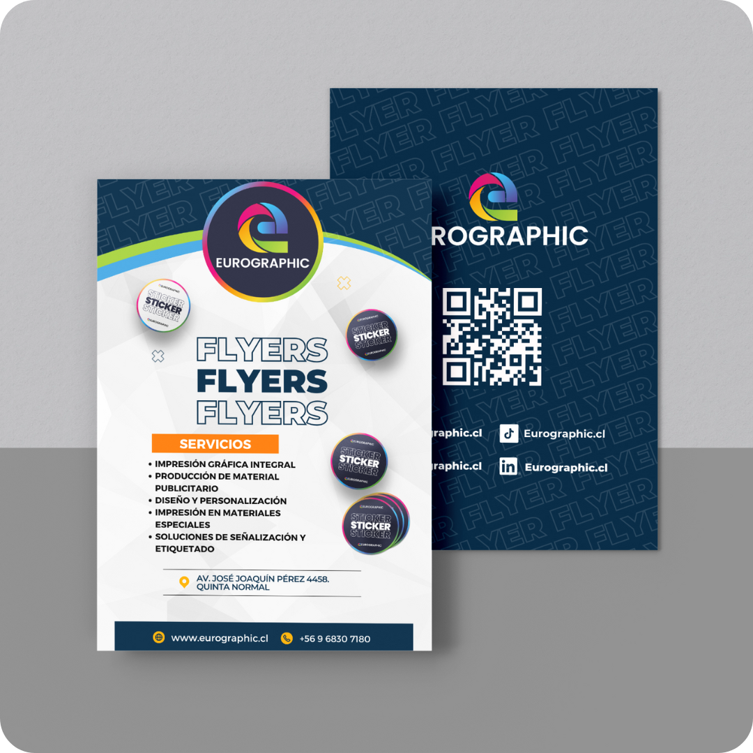 Flyers o Folletos Publicitarios - Eurographic.cl
